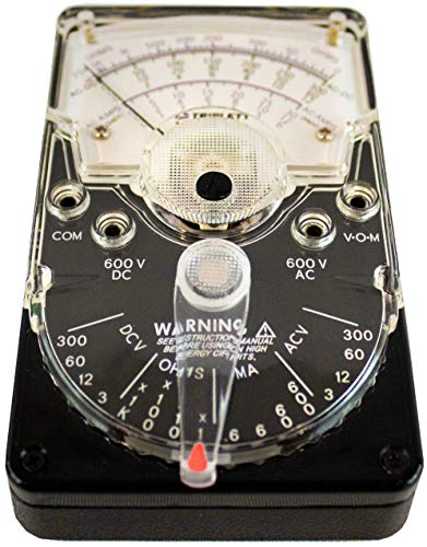Triplett 3022 Model 310-C Hand-Sized Analog Multimeter with Polarity Reversing Switch - AC/DC Voltage, DC Current, Resistance - Image 4