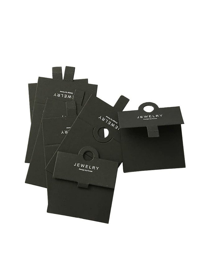 GSHLLO GSHLLO 50 Pcs Ring Display Cards Jewellery Packaging Cards Ring Hanging Cards Holder Necklace Paper Tags Bracelet Keychain Display Cards for Jewelry  - Image 1