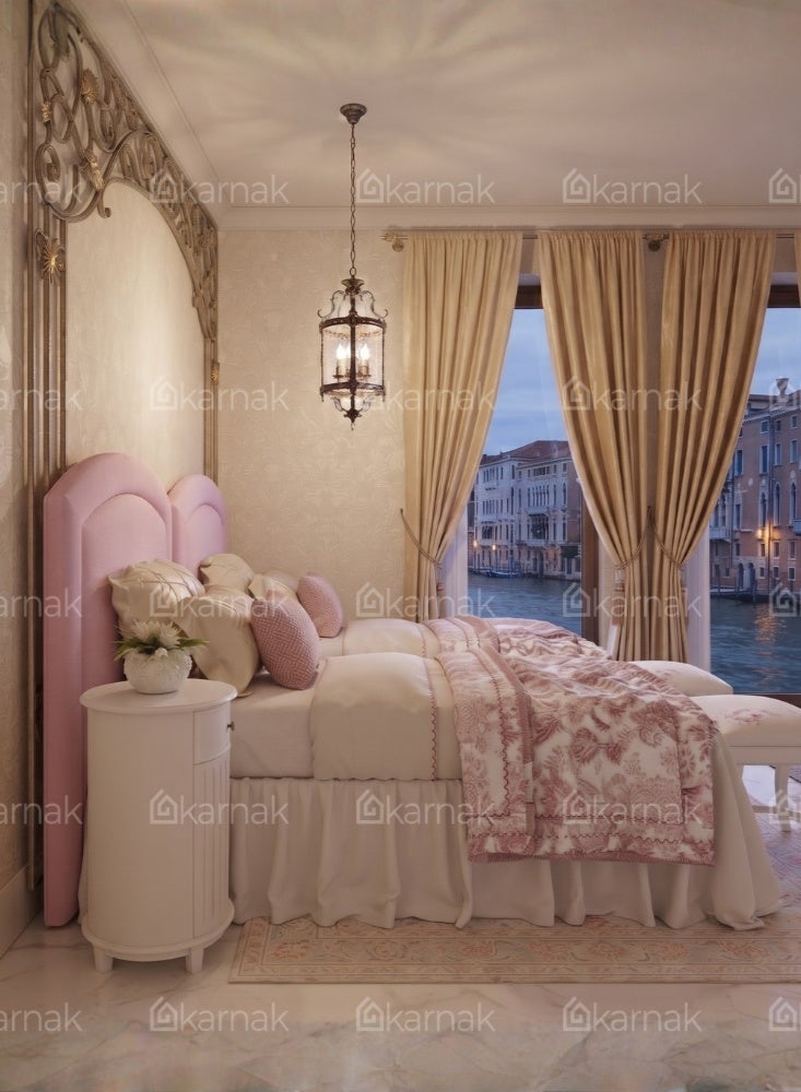 KARNAK Marvelle Kids Bed – Pink - Image 2