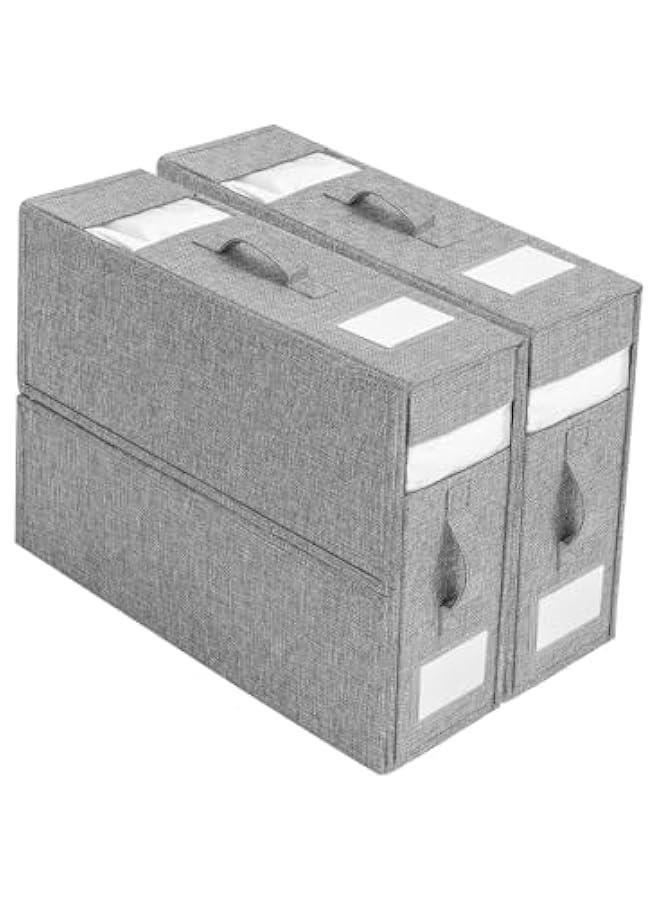 MIXDE Bed Sheet Organizer 2 Pack，closet Organizers And Storage，under Bed Storage，sheet Organizers And Storage，linen Closet Organizers And Storage，for Bedding, Blankets Cover Storage - Image 1