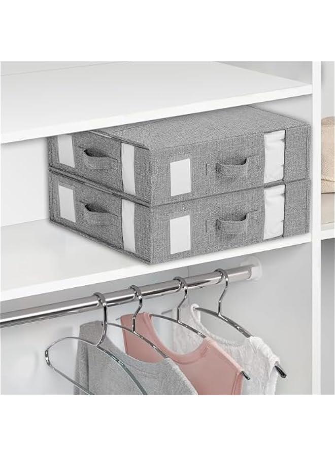 MIXDE Bed Sheet Organizer 2 Pack，closet Organizers And Storage，under Bed Storage，sheet Organizers And Storage，linen Closet Organizers And Storage，for Bedding, Blankets Cover Storage - Image 4