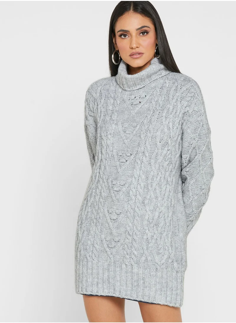 RIVER ISLAND Turtle Neck Longline Tunic