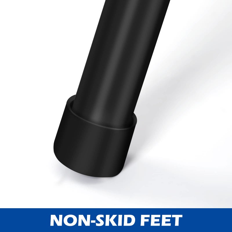 OUSHENG Blanket Ladder Decorative Towel Rack Holder for Bathroom, Wall Leaning Metal Drying Quilt Stand for Living Room Bedroom Farmhouse Home Decor, for Women Mom Mother Her Wife - Black - Image 4