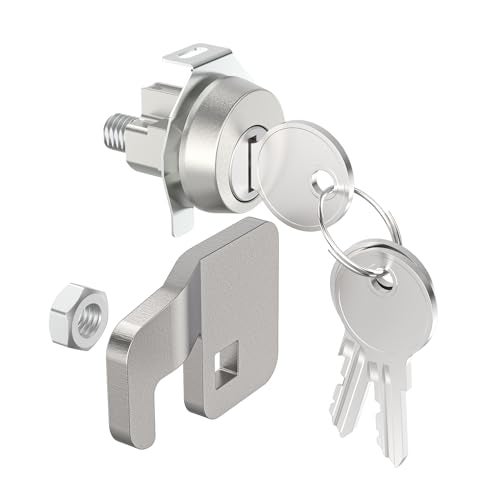 1570 Replacement Mail Box Lock Replacement for Florence F Series CBU 4C Mail Units L1172C C9100 with 3 Keys and a Latch Replacement USPS Mailbox Key Lock