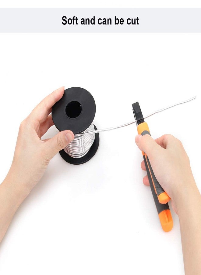 Luxiv Aluminum Craft Wire 8 Gauge 12 Gauge 18 Gauge, Luxiv 1mm 2mm 13mm Aluminum Wire for Crafting Line Soft DIY Metal Craft Art Line - Image 5