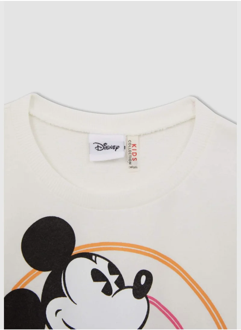 ديفاكتو Minnie Mouse Licenced Crew Neck Long Sleeve Sweatshirt