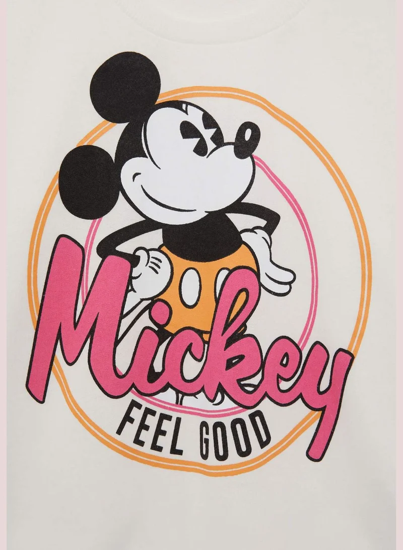 ديفاكتو Minnie Mouse Licenced Crew Neck Long Sleeve Sweatshirt