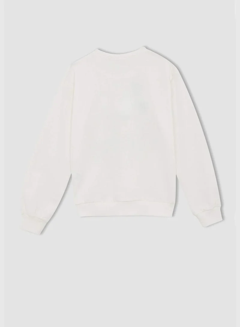 ديفاكتو Minnie Mouse Licenced Crew Neck Long Sleeve Sweatshirt