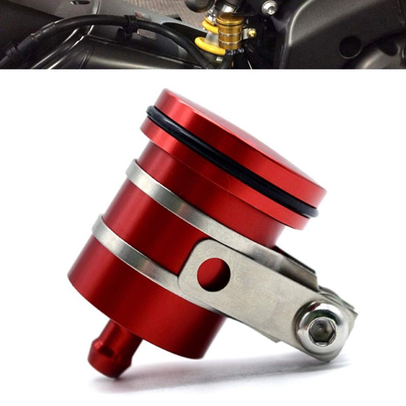 YIMOTO Motorcycle Brake Fluid Reservoir CNC Aluminum Front or Rear Oil Cup for S1000RR S1000R S1000XR R1200RS F650 F650GS F700GS F800GS R1200RT R1200GS for TMAX 500 TMAX 530 (Blue) - Image 1