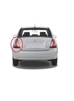 Generic Left Taillight Cover - New Accent  - Image 2
