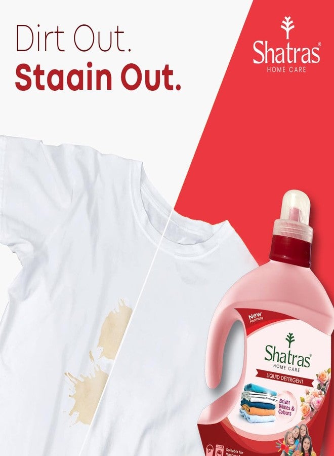 Shatras 1liter Front Load Laundry Liquid Detergent || Natural Formula for Tough Stain Removal & Fabric Care || Concentrated Laundry Detergent - Image 4
