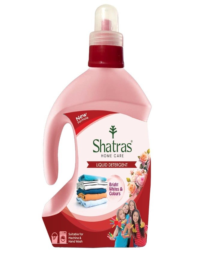 Shatras 1liter Front Load Laundry Liquid Detergent || Natural Formula for Tough Stain Removal & Fabric Care || Concentrated Laundry Detergent - Image 1
