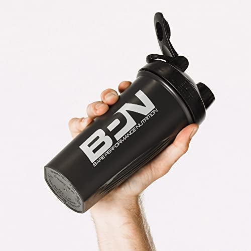 BARE PERFORMANCE NUTRITION Blender Bottle Shaker Bottle 28 oz Shaker Bottle with Wire Whisk Black - Image 5