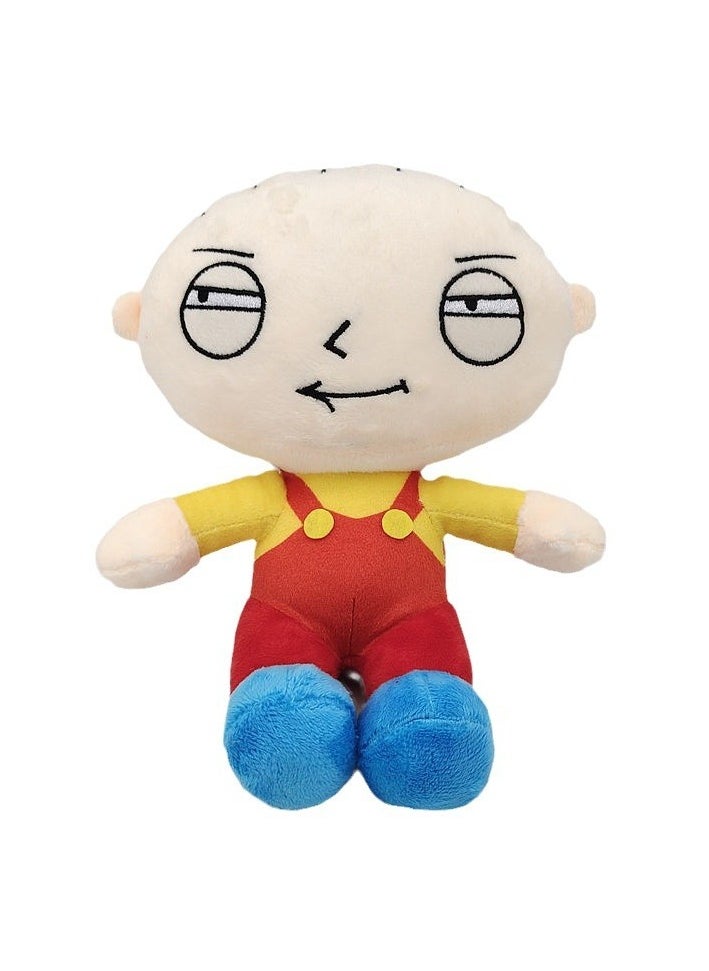 null - 2 Pcs Familiy Guy Stewie Griffin and Brian Griffin Plush Toy 18CM - Image 1