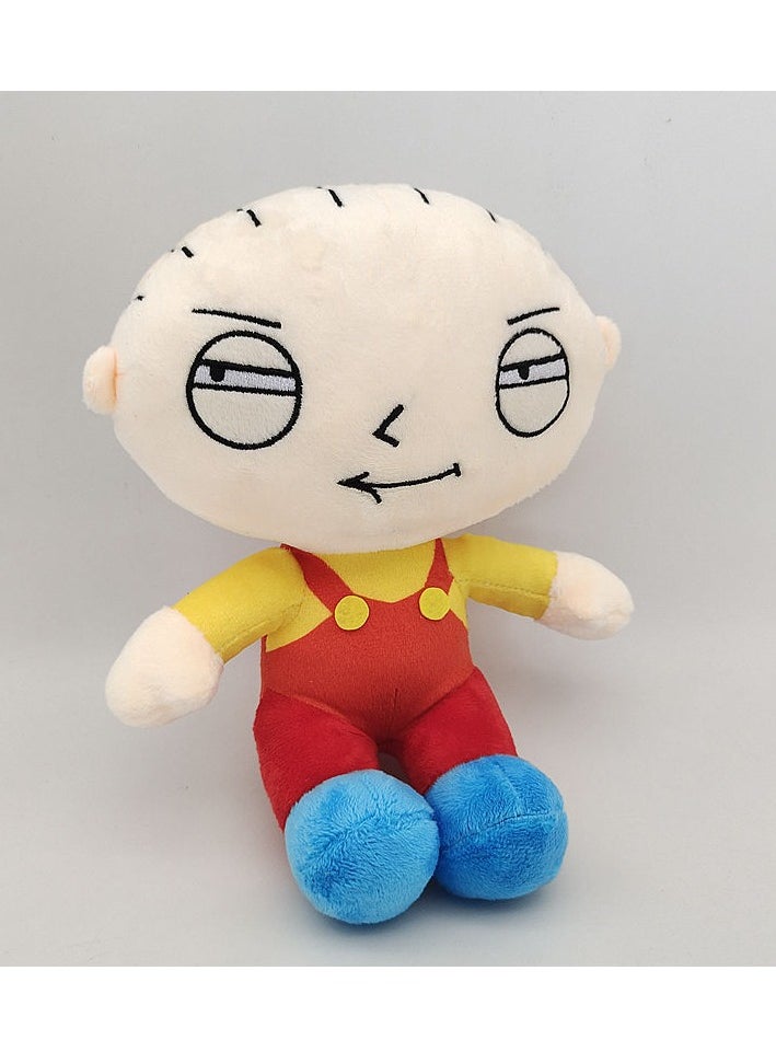 null - 2 Pcs Familiy Guy Stewie Griffin and Brian Griffin Plush Toy 18CM - Image 1