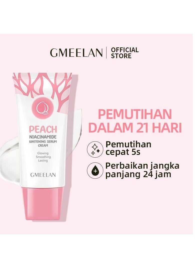 GMEELAN Gmeelan Peach Niacinamida Whitening Serum Cream 