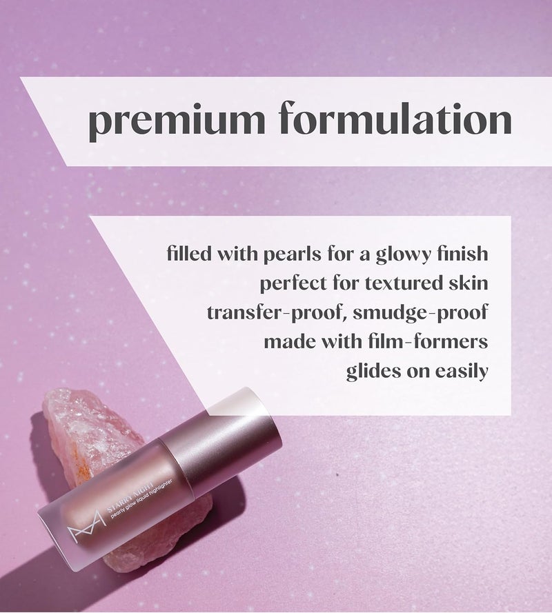 House Of Makeup Liquid Highlighter  Highglow Smudgeproof Highlighter Makeup For All Skin Tones  Smudgeproof Makeup Highlighter  6 ml Moonlight 6 ml - Image 4