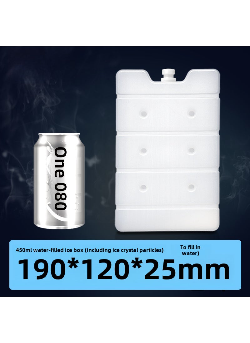Generic Reusable Water-Fillable Ice Box for Cooling 450 ml 