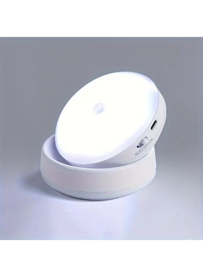 Modern Motion Sensor LED Light USB Rechargeable Battery Powered Warm White Wall Mount For Closets Pantries Kitchens - Image 5