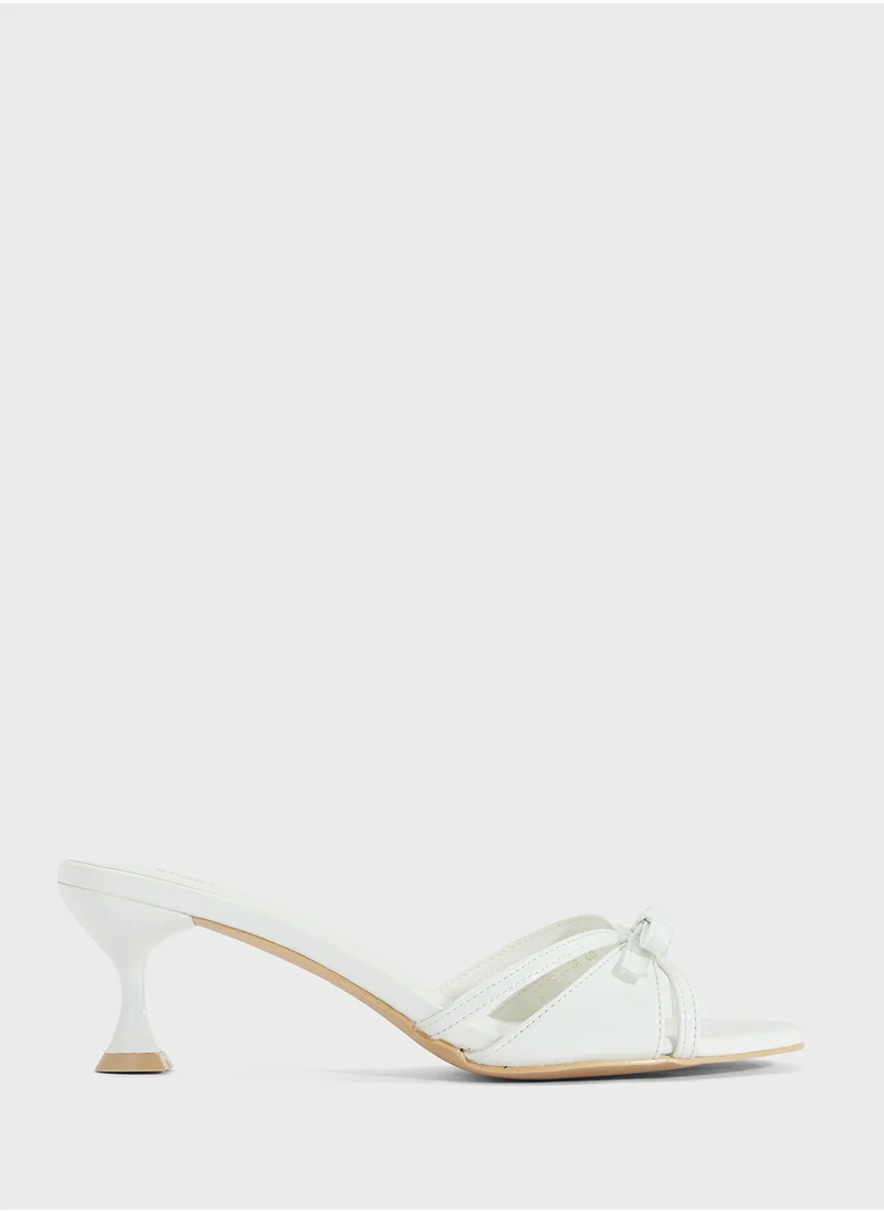 ELLA Heeled Sandal With Bow