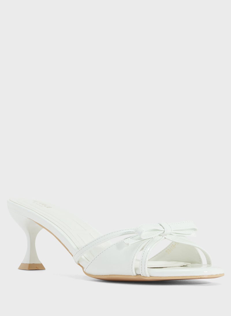 ELLA Heeled Sandal With Bow  - Image 2