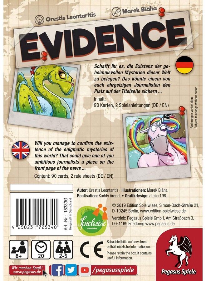 Pegasus Spiele Evidence - Image 3