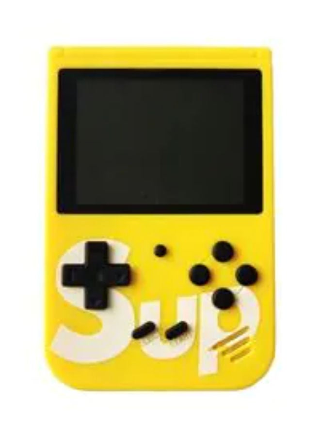 SUP 400 In 1 Game Box Console Classic Games Hand Held Gamepad Color Screen Mario Super Mario DR Mario Contra Games - YELLOW - Image 1