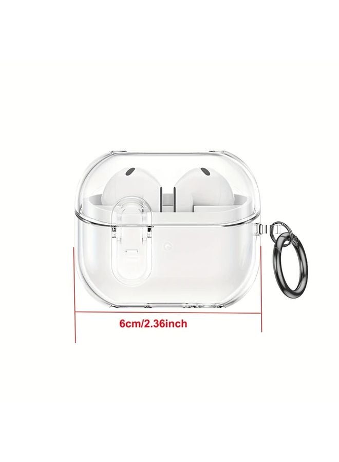 Black Soft Protective Case with Switch Lock for Samsung Galaxy Buds 3 3 Pro - Image 5