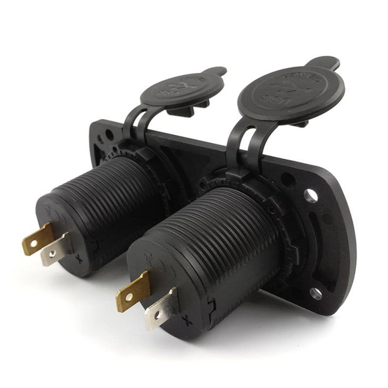 Universal Car Charger Panel With Dual USB Ports Fixed Mount For Automotive Accessory - Image 5