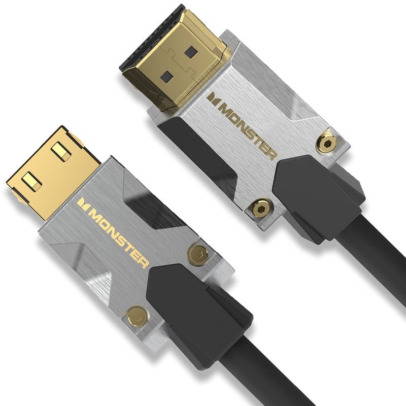 Monster M-Series Certified Premium HDMI Cable 2.0, Features 4K Ultra HD at 60Hz Refresh Rate, Duraflex Jacket, and Triple Layer Shielding, 22.5 Gbps - 16.4 ft - Image 1