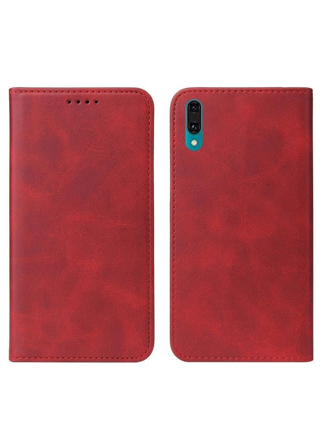 S-TOP Case For Huawei Y9 2019 Magnetic Closure Leather Phone Case - Image 2