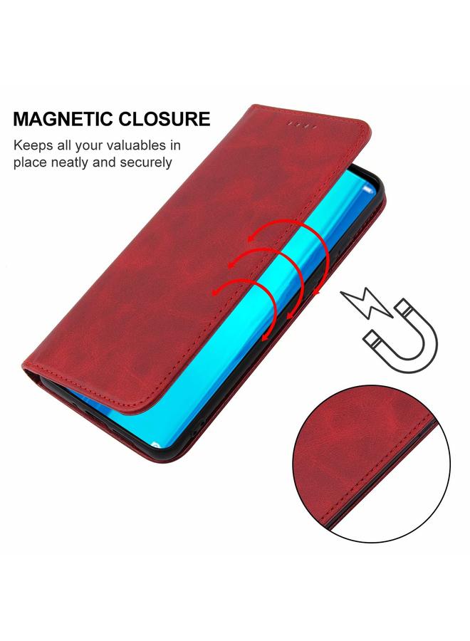 S-TOP Case For Huawei Y9 2019 Magnetic Closure Leather Phone Case - Image 5