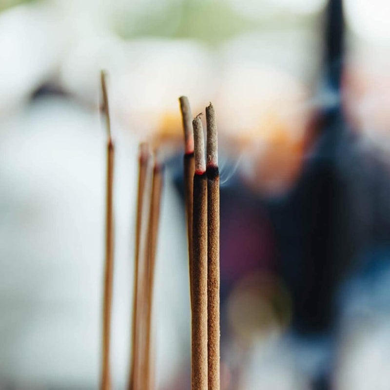 ThirteenKcanddle Thirteenkcanddle Oudh Woody Agarbatti Incense Stick Ayurvedic Natural Handmade Handroll Herbs Resin Used 30 Sticks  - Image 3