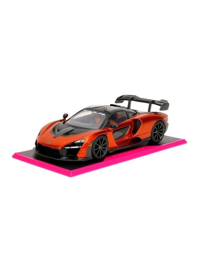 JADA سيارة ماكلارين سينا المصنوعة من المعدن (1:24، برتقالي) سباق الشوارع 2023 - Image 2