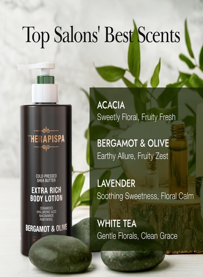 THERAPISPA Scented Body Lotion for Women – Deep Hydration Moisturizer with Shea Butter, Ceramides & Panthenol for Dry Skin – Loved by All Genders (Acacia, 17.0 fl oz) - Image 5