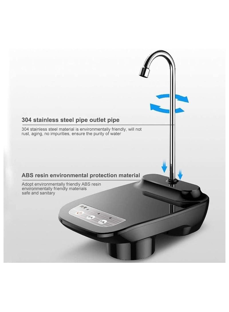Cordless Portable Rechargeable Wireless Auto Electric Gallon Bottled Drinking Water Pump Dispenser Switch - Image 2