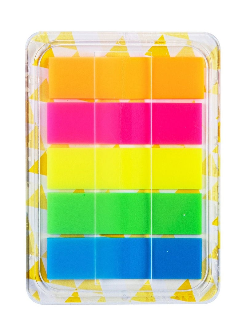 Deli 6-Pack Index Tab 44x12mm Size Multicolour - Image 2