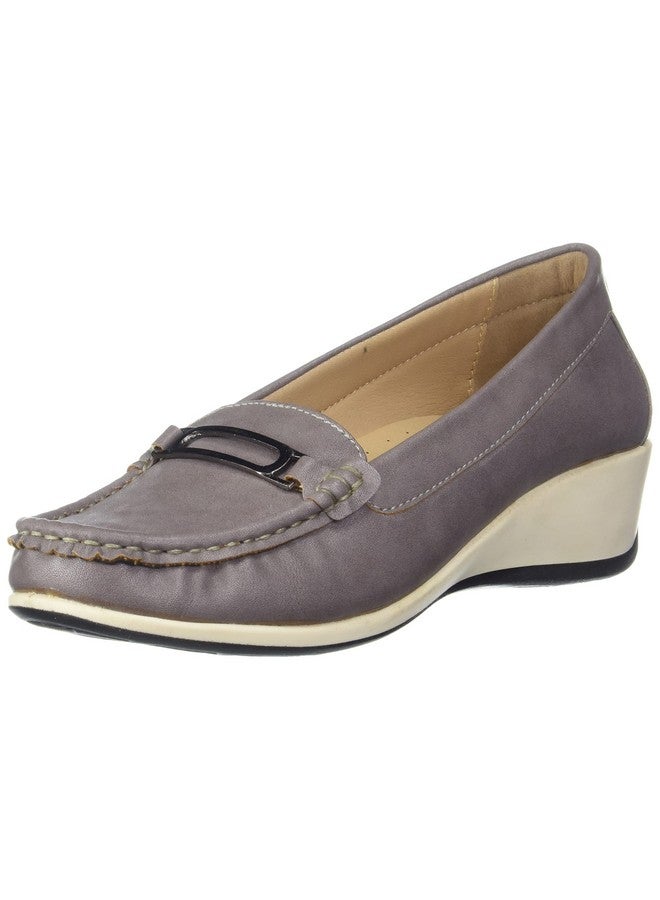 Bata Women's PERSIA Sneakers (6512992_GREY_5 UK) - Image 1