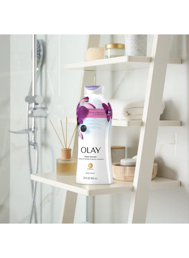 Olay غسول الجسم المنعش أوكريد و الكشمش الأسود 22 أونصة (4 عبوات) - Image 4