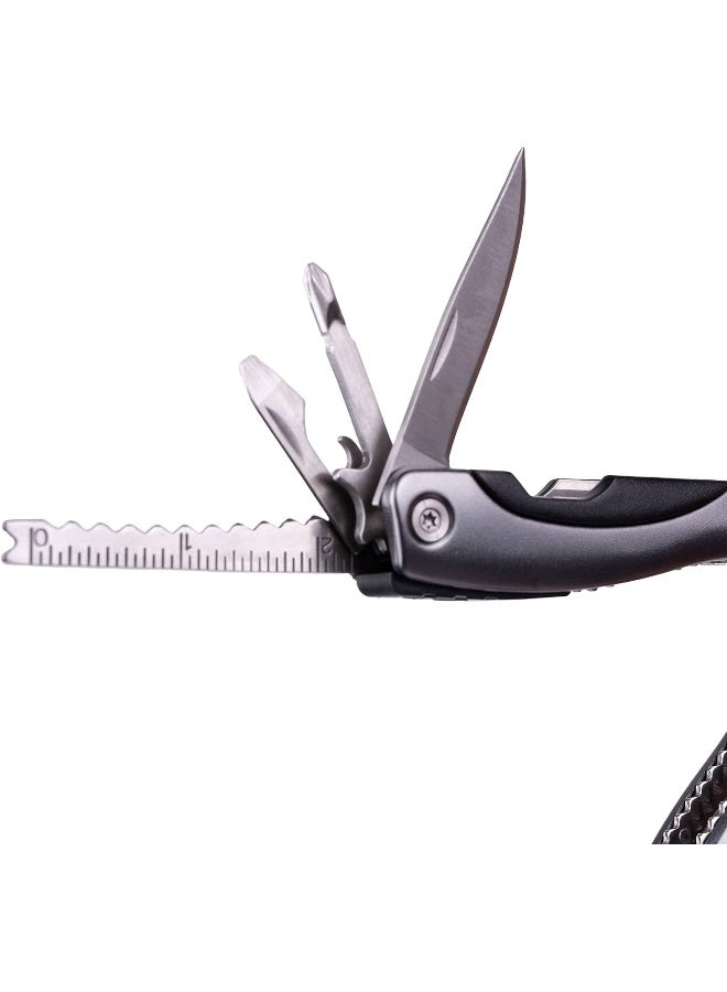 General Tools General Tools Pocket Size Multitool Pliers #WS-1302 Stainless Steel with Nylon Pouch  - Image 5