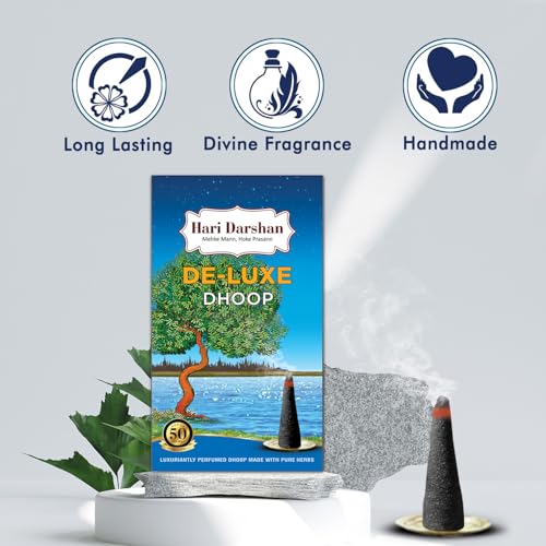 Hari Darshan Deluxe Wet Dhoop Sticks – 240 Sticks | Non-Toxic, Herbal & Natural Fragrance | Includes 12-20 Sticks Per Pack | Long-Lasting & Soothing Aroma for Puja, Meditation & Relaxation - Image 4
