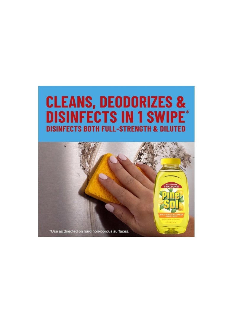 باين سول باين-سول منظف متعدد الأسطح، برائحة الليمون المنعش، 10.75 أونصة سائلة (317 مل) - Image 3