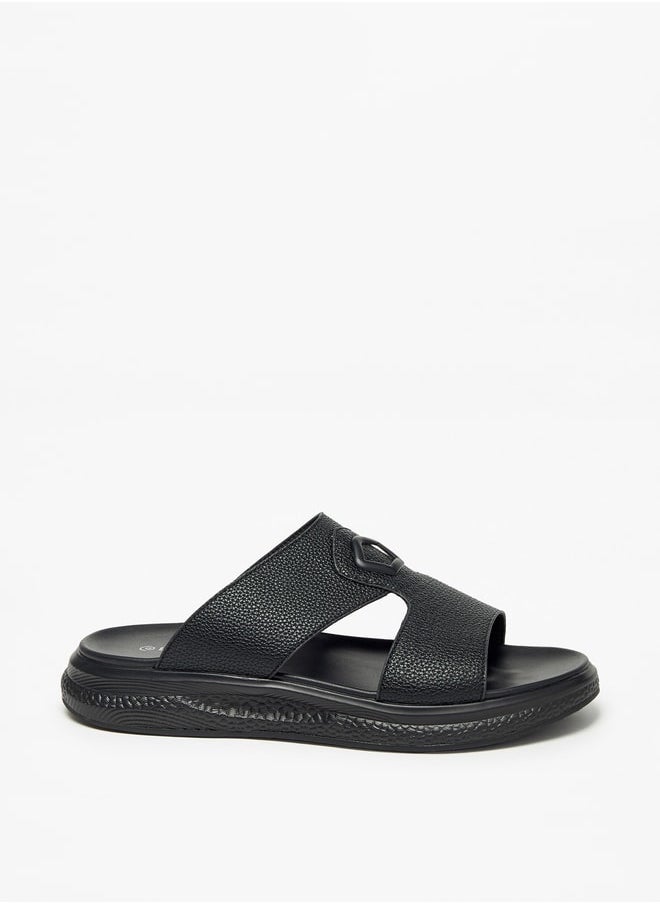 Le Confort - Textured Slip-On Sandals - Image 1