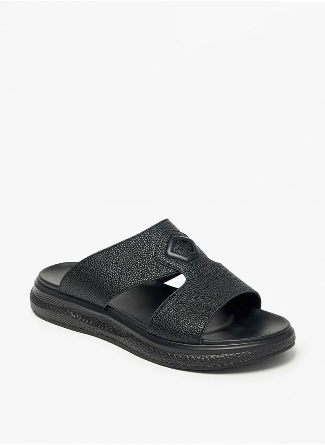 Le Confort Textured Slip-On Sandals