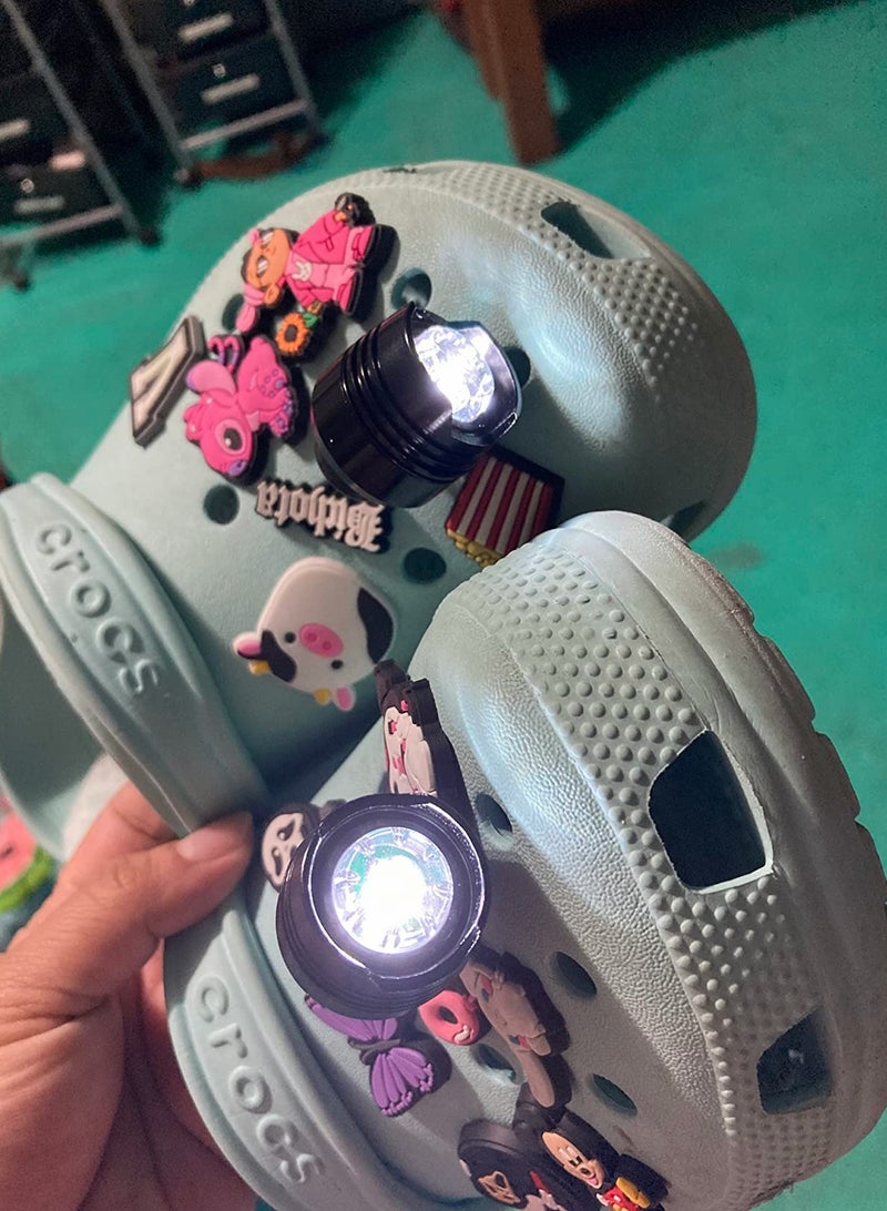 Excefore 2 قطع سحر كروك مصابيح كروك أحذية مضادة للماء لتمشيط الكلاب مناسبة للبالغين والأطفال - Image 3