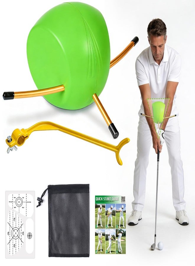 VIOXIA Golf Training Aid—5PCS Golf Swing Trainer Set for Posture Correction Practice,Golf Swing Training Aid,Golf Training Aids Suitable for Golfers Indoor/Outdoor Warm-Up and Travel Practice Tool - Image 1