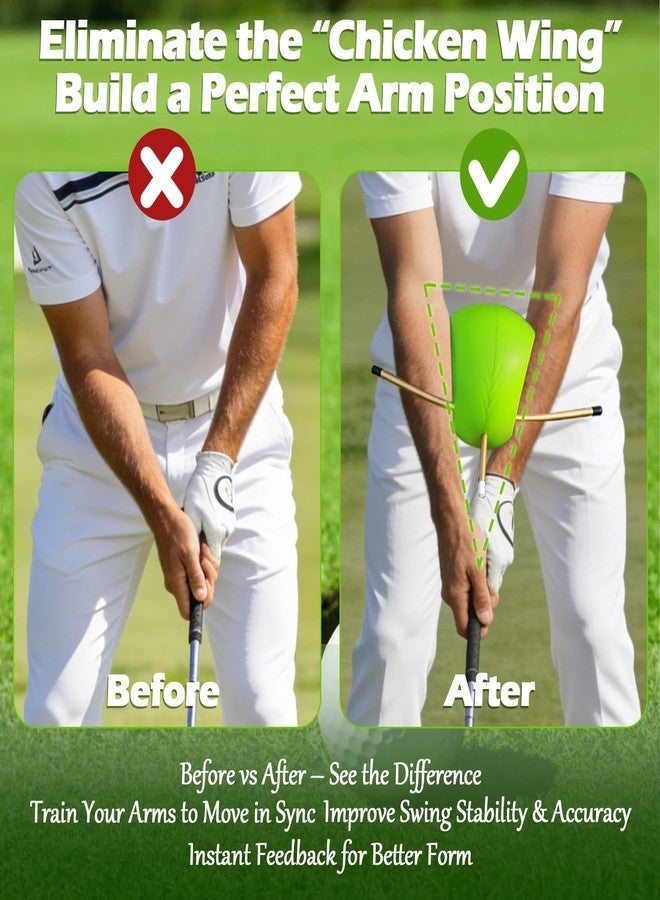 VIOXIA Golf Training Aid—5PCS Golf Swing Trainer Set for Posture Correction Practice,Golf Swing Training Aid,Golf Training Aids Suitable for Golfers Indoor/Outdoor Warm-Up and Travel Practice Tool - Image 2