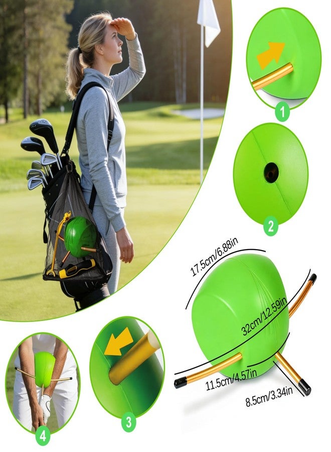VIOXIA Golf Training Aid—5PCS Golf Swing Trainer Set for Posture Correction Practice,Golf Swing Training Aid,Golf Training Aids Suitable for Golfers Indoor/Outdoor Warm-Up and Travel Practice Tool - Image 4