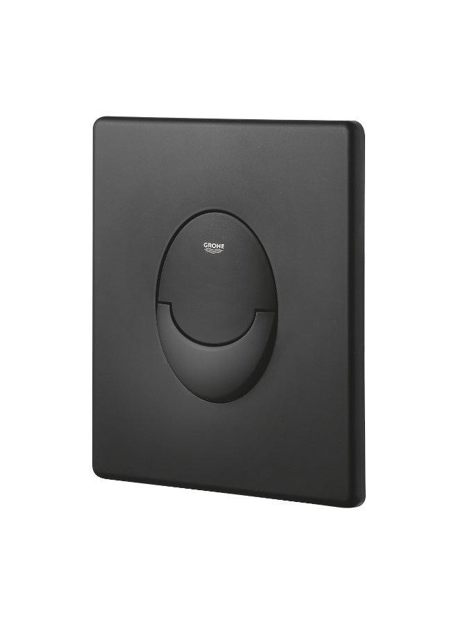 Grohe Nova Cosmopolitan Dual Flush Plate for Concealed Cisterns, Phantom Black Matte - Image 2