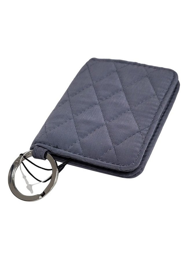 Vera Bradley Campus Double Id Wallet (Carbon Gray) - Image 3